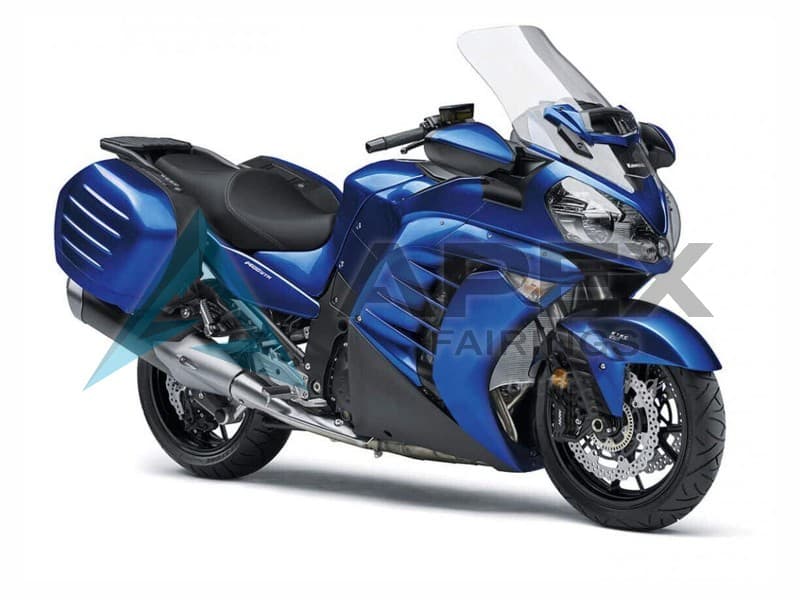 Blue Black - Kawasaki GTR1400 / ZG1400 (2007-2009) ABS Fairings | Apex Fairings