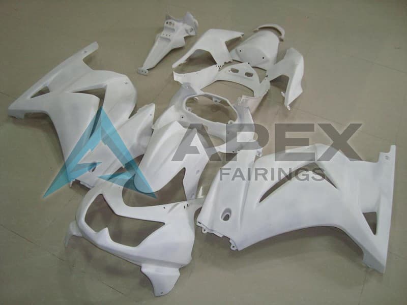 Unpainted - Kawasaki Ninja250 / EX250 / ZX-250R (2008-2012) ABS Fairings — Style FE80 | Apex Fairings