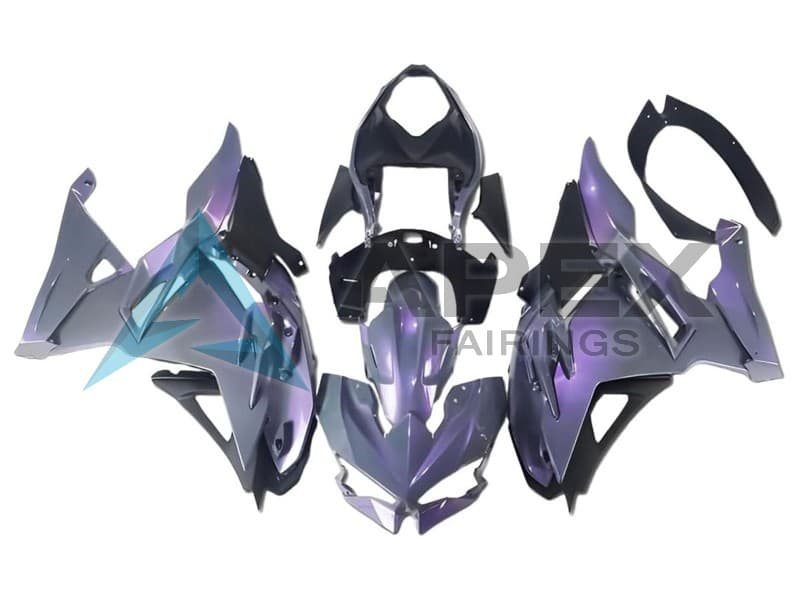 Chameleon Grey DazPearl Purple - Kawasaki Ninja500 / EX500 (2024-2025) ABS Fairings | Apex Fairings