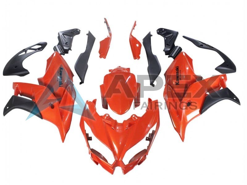 Matte Black  Versys - Kawasaki Versys650 (2022-2025) ABS Fairings | Apex Fairings