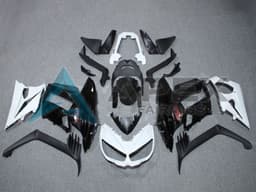 White Glossy Black Red - Kawasaki Z1000SX (2011-2016) ABS Fairings | Apex Fairings — view 1