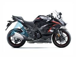 Black Red Silver - Kawasaki Z1000SX (2020-2026) ABS Fairings | Apex Fairings — view 1