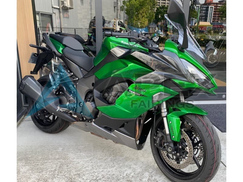 Green - Kawasaki Z1000SX (2020-2026) ABS Fairings | Apex Fairings