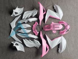 White Pink - Kawasaki Z250 / Z300 (2015-2016) ABS Fairings | Apex Fairings — view 1