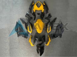 Yellow Black - Kawasaki Z400 (2018-2025) ABS Fairings | Apex Fairings — view 1
