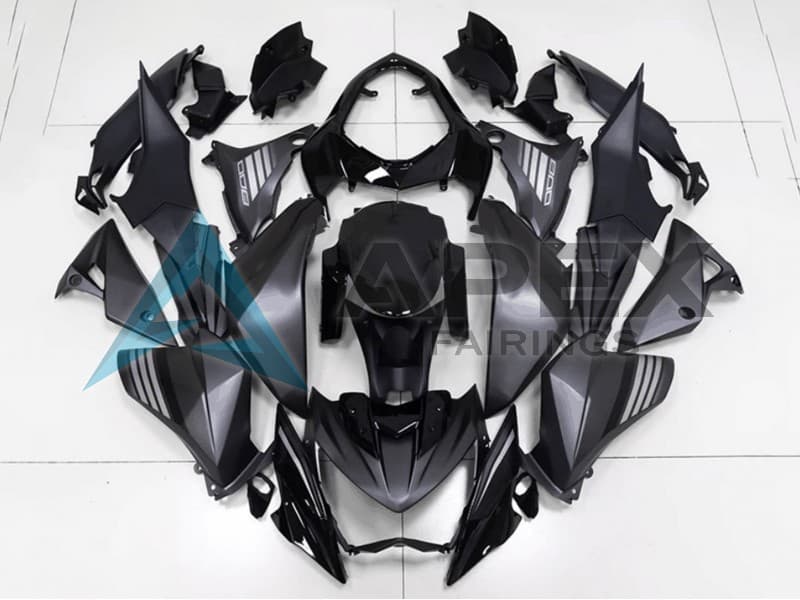 Matte Black - Kawasaki Z800 (2013-2016) ABS Fairings | Apex Fairings