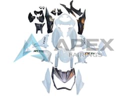 White Green Silver Black - Kawasaki Z800 (2013-2016) ABS Fairings | Apex Fairings — view 1