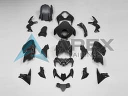 Glossy Black - Kawasaki Z900 (2020-2024) ABS Fairings | Apex Fairings — view 1