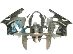 Silver Black - Kawasaki ZX-12R (2002-2006) ABS Fairings | Apex Fairings — view 1