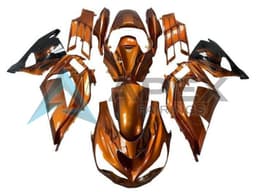 Rust Orange Flame - Kawasaki ZX-14R (2012-2026) ABS Fairings | Apex Fairings — view 1