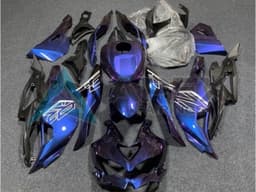 Purple Blue Gradient - Kawasaki ZX-25R / ZX-4R / ZX-4RR (2019-2025) ABS Fairings | Apex Fairings — view 1