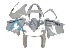 White Black Decal - Kawasaki ZX-9R (2002-2003) ABS Fairings | Apex Fairings — view 1