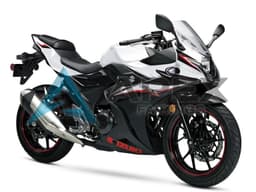 White Black - Suzuki GSX250R (2017-2020) ABS Fairings — Style FE10 | Apex Fairings — view 1