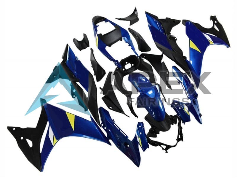 Blue Yellow Black - Suzuki GSX250R (2017-2020) ABS Fairings | Apex Fairings