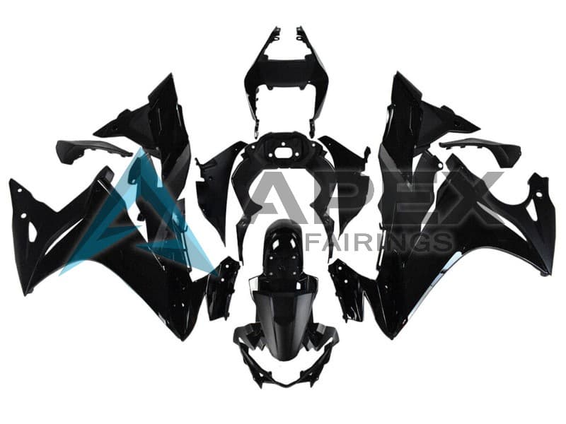 Glossy Black - Suzuki GSX250R (2017-2020) ABS Fairings | Apex Fairings