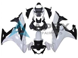White Black - Suzuki GSX250R (2017-2020) ABS Fairings — Style FE9 | Apex Fairings — view 1