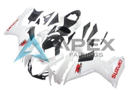 White Glossy Black Red Decal - Suzuki GSX-R600 (2011-2026) ABS Fairings | Apex Fairings — view 3