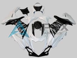 White Glossy Black - Suzuki GSX-R600 (2011-2026) ABS Fairings — Style FE167 | Apex Fairings — view 1