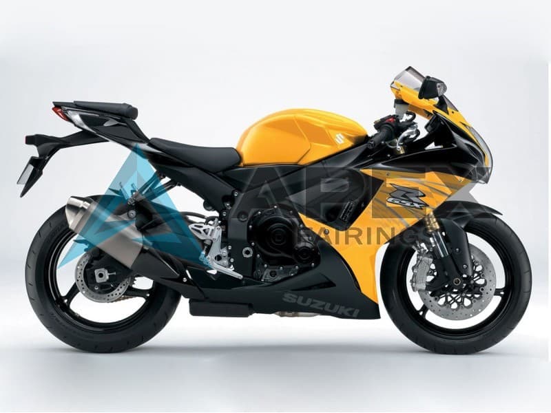 Yellow - Suzuki GSX-R600 (2011-2026) ABS Fairings | Apex Fairings