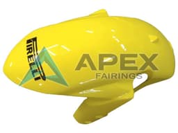 Yellow Blue White Black Corona Extra Alstare - Suzuki GSX-R750 (2011-2026) ABS Fairings | Apex Fairings — view 4