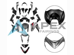 Black Grey - Suzuki GSX-S1000 (2015-2020) ABS Fairings | Apex Fairings — view 1