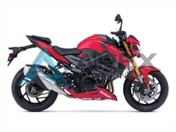 Red Black - Suzuki GSX-S750 (2017-2022) ABS Fairings | Apex Fairings — view 1