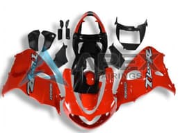 Red Silver Glossy Black - Suzuki TL11000R (1998-2003) ABS Fairings | Apex Fairings — view 1