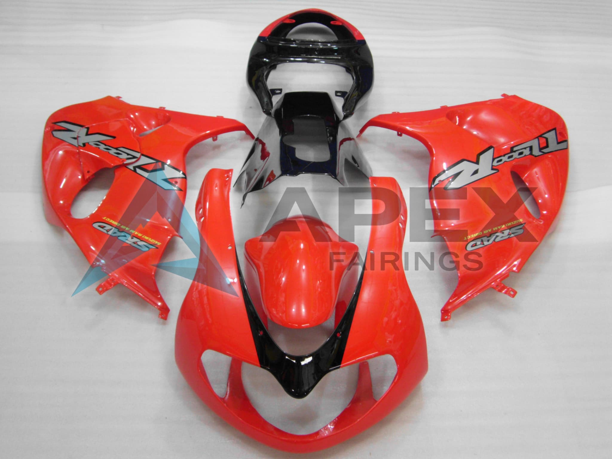 Gloss Red & Black - Suzuki TL1000R (1998-2003) ABS Fairings | Apex Fairings