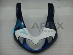 Gloss White & Black - Suzuki TL1000R (1998-2003) ABS Fairings — Style 10 | Apex Fairings — view 3