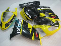 Gloss Yellow & Black - Suzuki TL1000R (1998-2003) ABS Fairings — Style 19GT | Apex Fairings — view 3