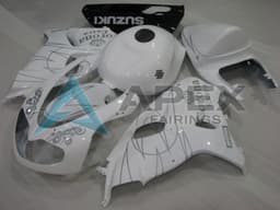 Gloss White - Suzuki TL1000R (1998-2003) ABS Fairings | Apex Fairings — view 1