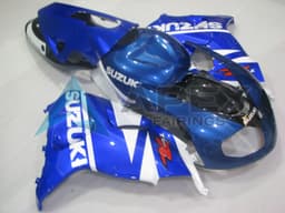 Gloss White & Blue - Suzuki TL1000R (1998-2003) ABS Fairings — Style 22GTRS | Apex Fairings — view 1
