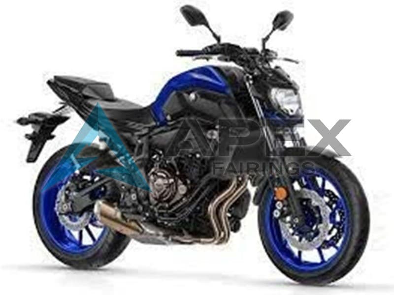 Blue Black - Yamaha FZ-07 / MT-07 (2014-2017) ABS Fairings | Apex Fairings