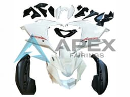 White Black Red - Yamaha FZ6R / XJ6 Diversion F (2009-2015) ABS Fairings | Apex Fairings — view 1