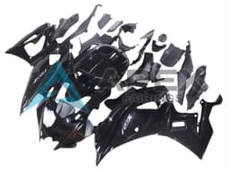 Glossy Black - Yamaha R7 / YZF-R7 (2021-2025) ABS Fairings | Apex Fairings — view 3