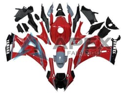 Red Grey Black White - Yamaha R7 / YZF-R7 (2021-2025) ABS Fairings | Apex Fairings — view 1
