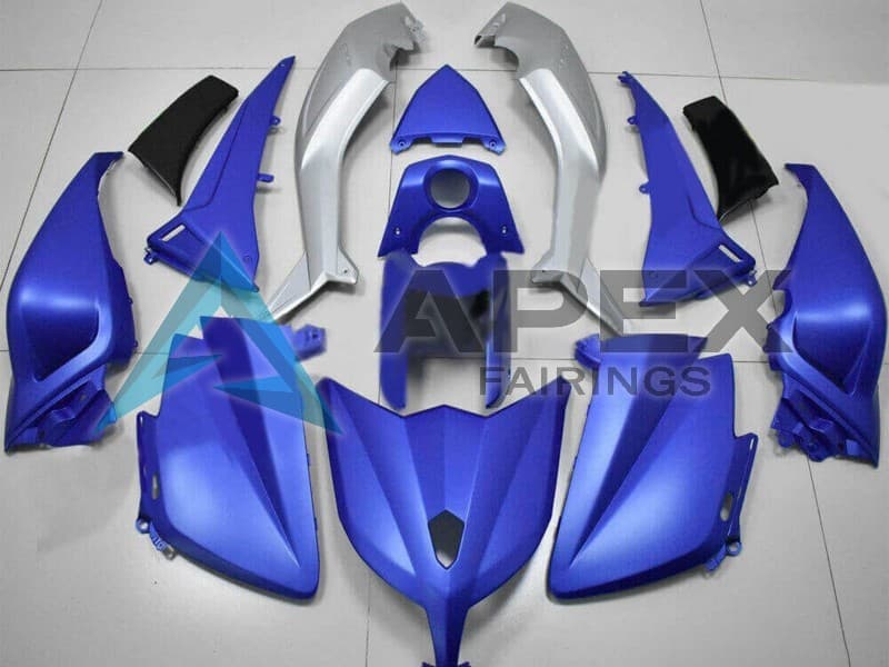 Matte Blue Silver - Yamaha TMAX 530 / XP 530 (2012-2014) ABS Fairings | Apex Fairings